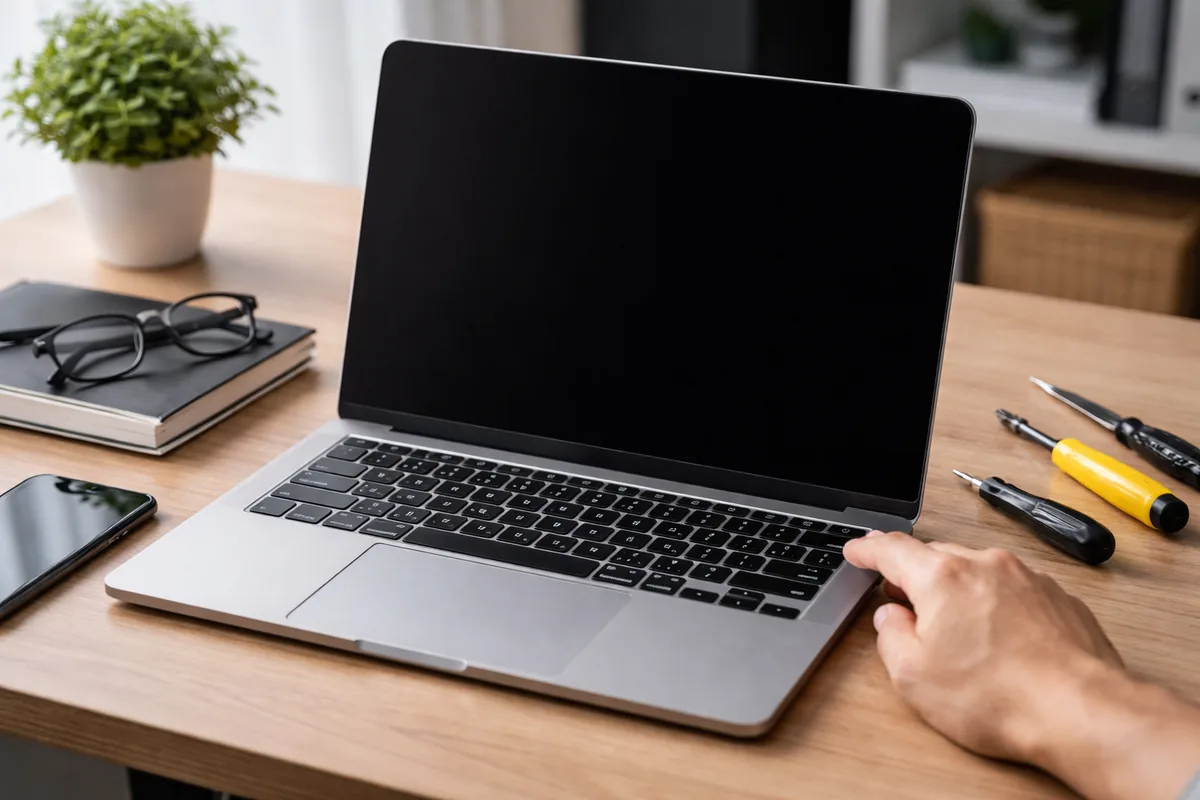 Comment résoudre un écran noir sur un ordinateur portable