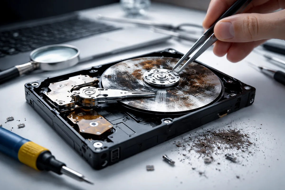Peut-on récupérer des données d'un disque dur endommagé